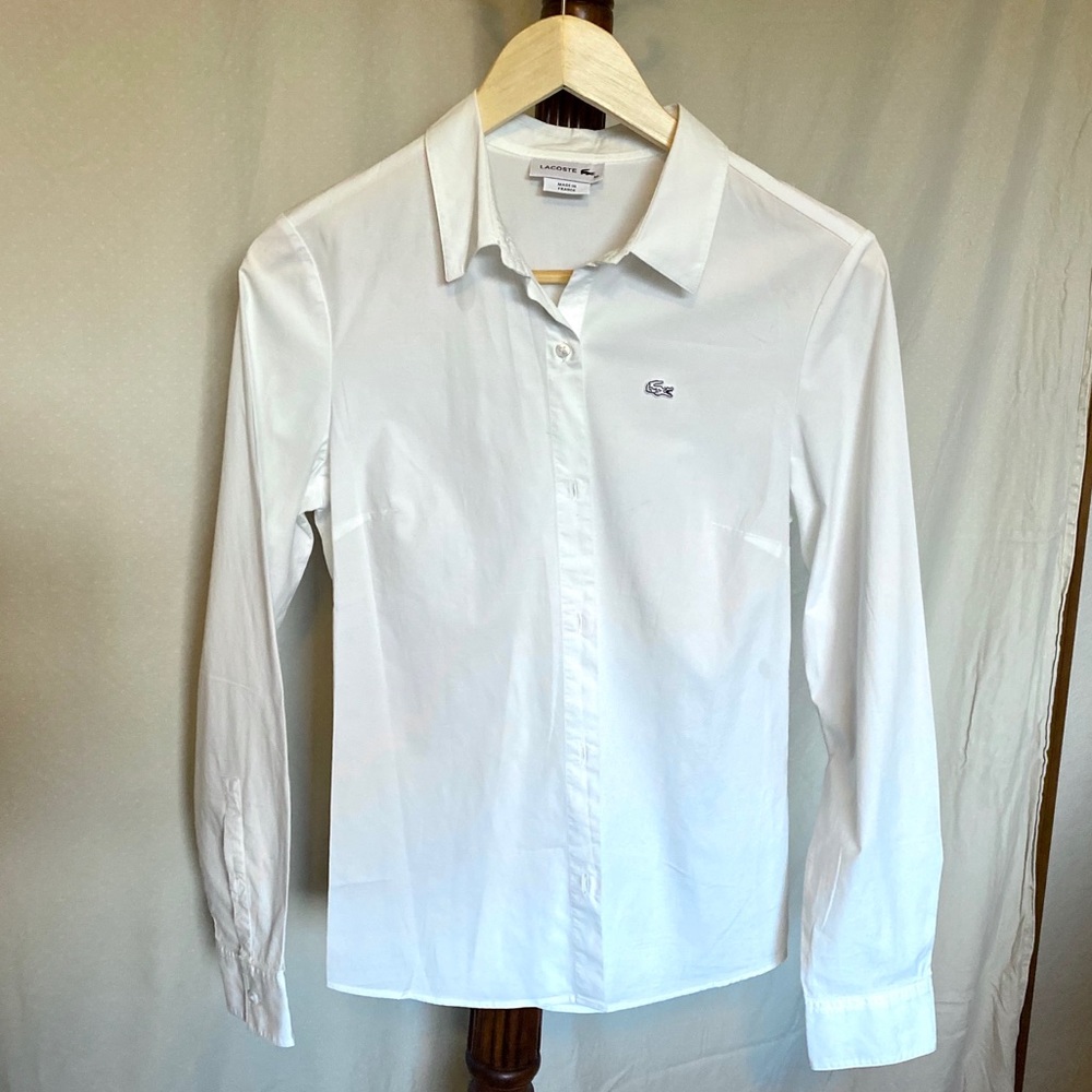 Lacoste Women’s Button-Down Dress Shirt
